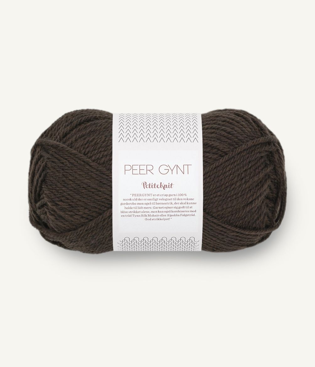 PetiteKnit Peer Gynt 2381 Coffee Melange