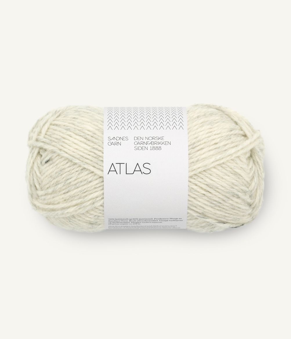 Atlas 1021 Lys gråmelert