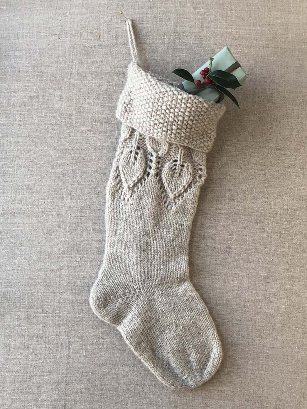 Le Knit Dahlia Julestrømpe Le Knit Dahlia Julestrømpe