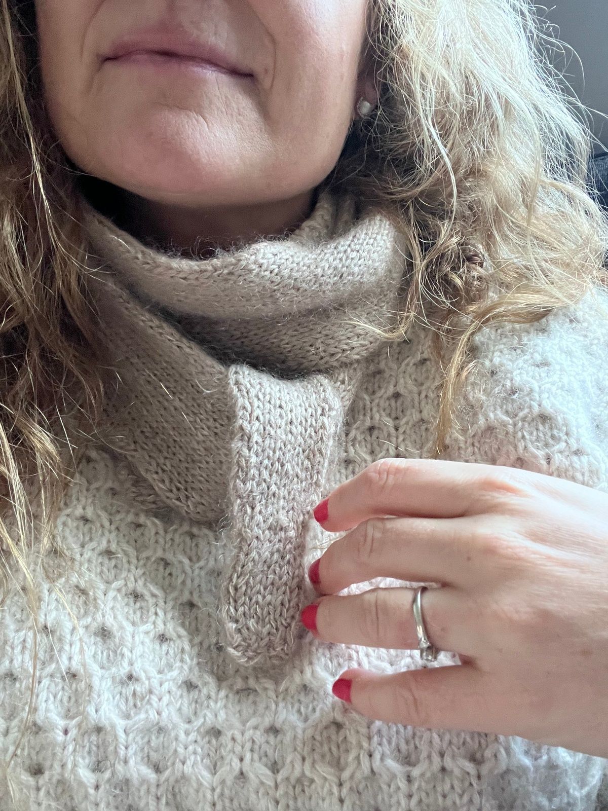 Easy peasy scarf