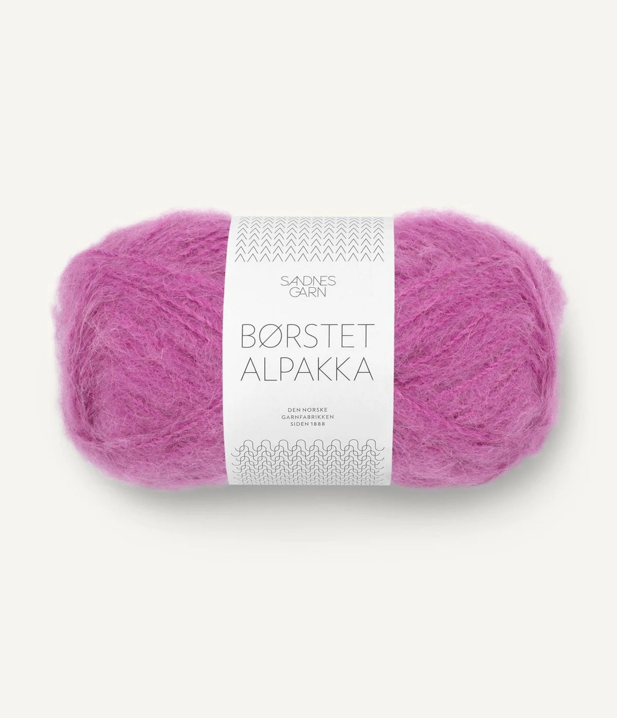 Børstet Alpakka 4628 Shocking Pink