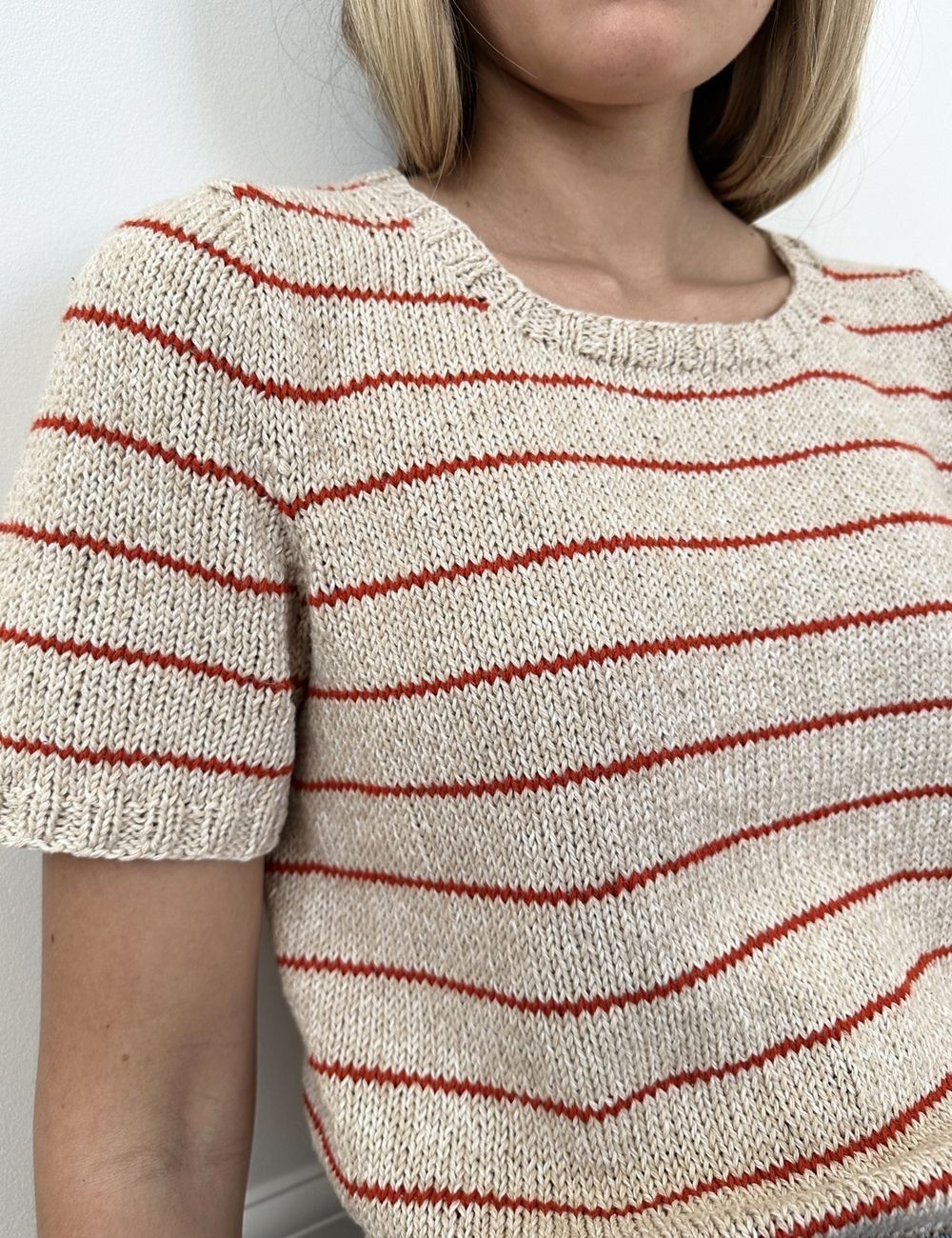 Le Knit Julienne Tee Le Knit Julienne Tee