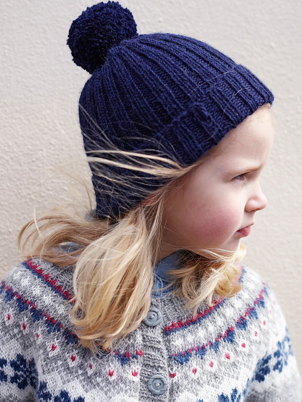 Ribb Lue gratis strikkeoppskrift