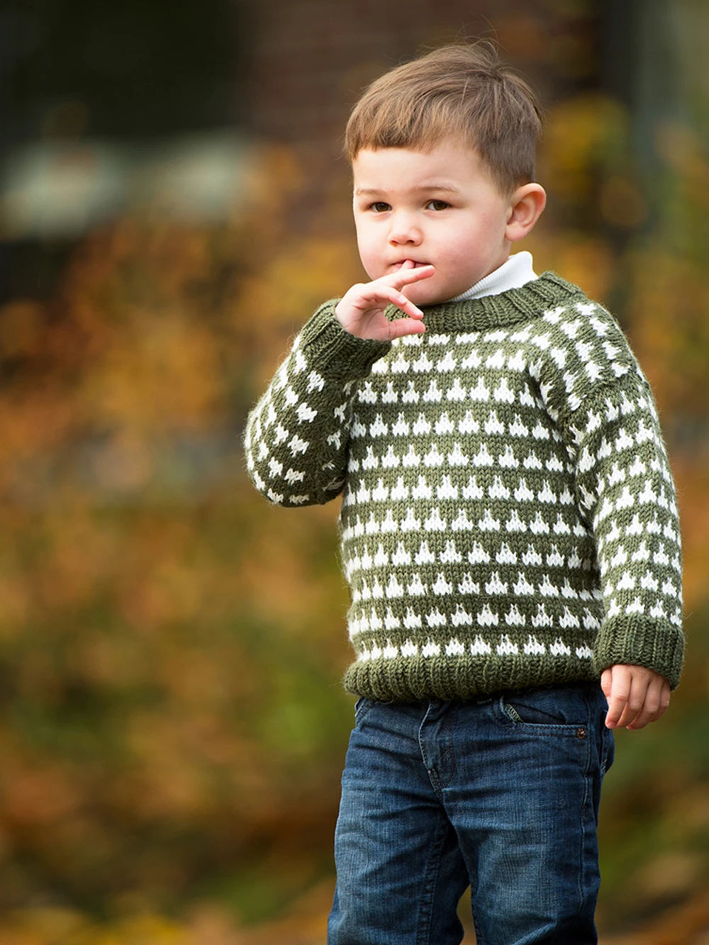 Far- og Sønn Genser – Gratis strikkeoppskrift