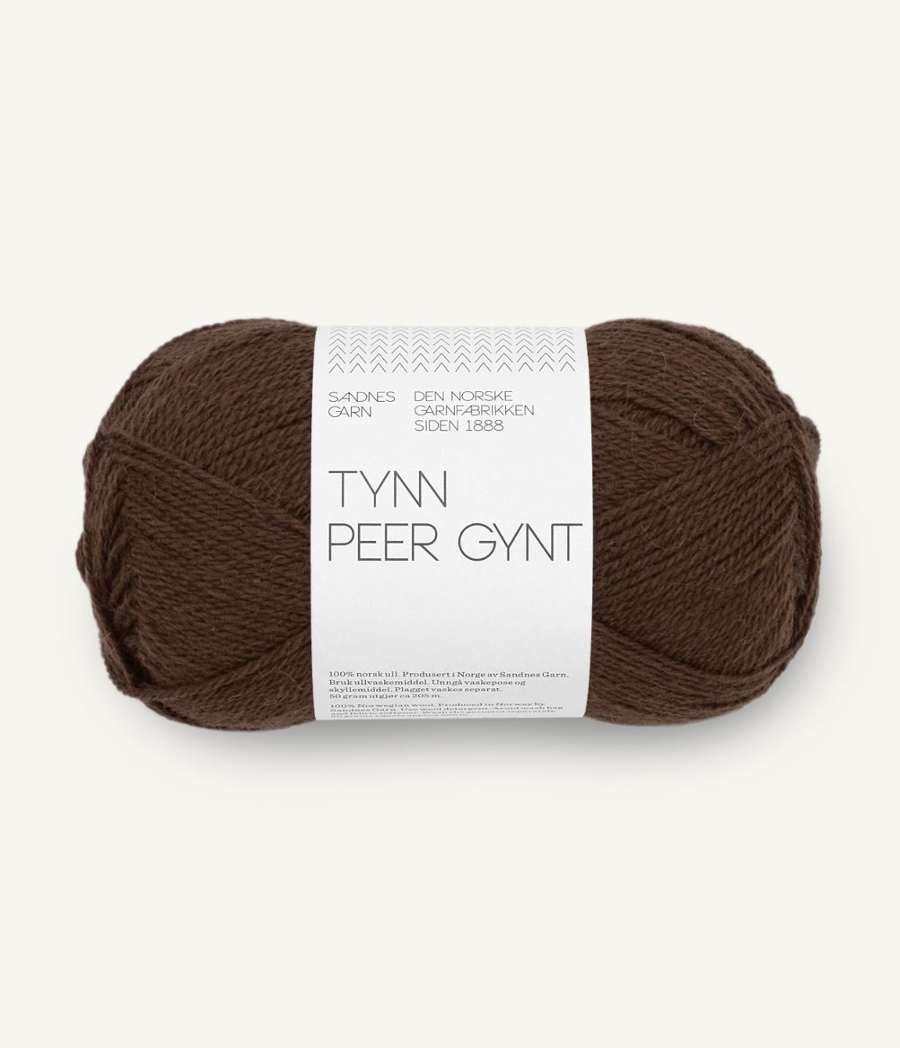 Tynn Peer Gynt 3082 Mørk Brun