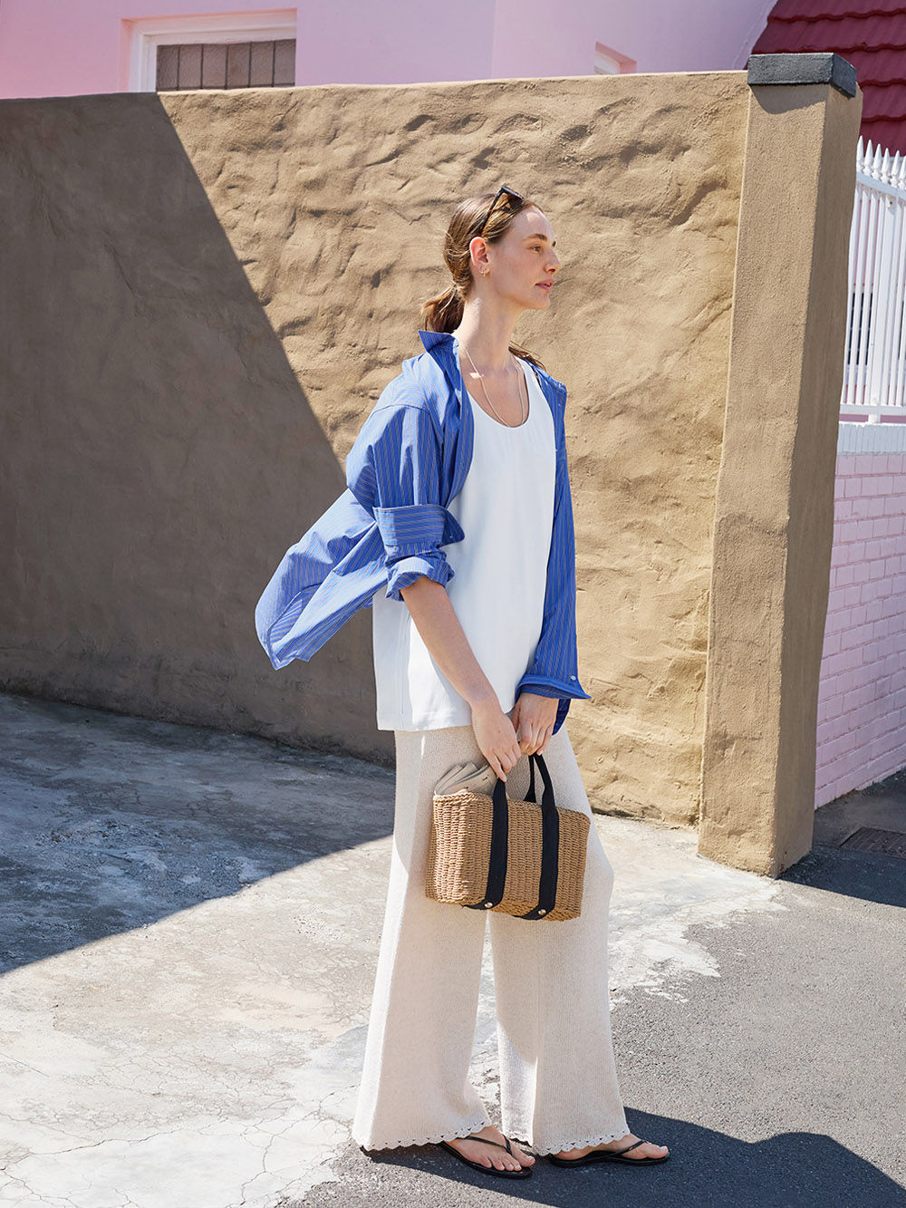 2604 Sommerstrikk 06 Roselyn Pants