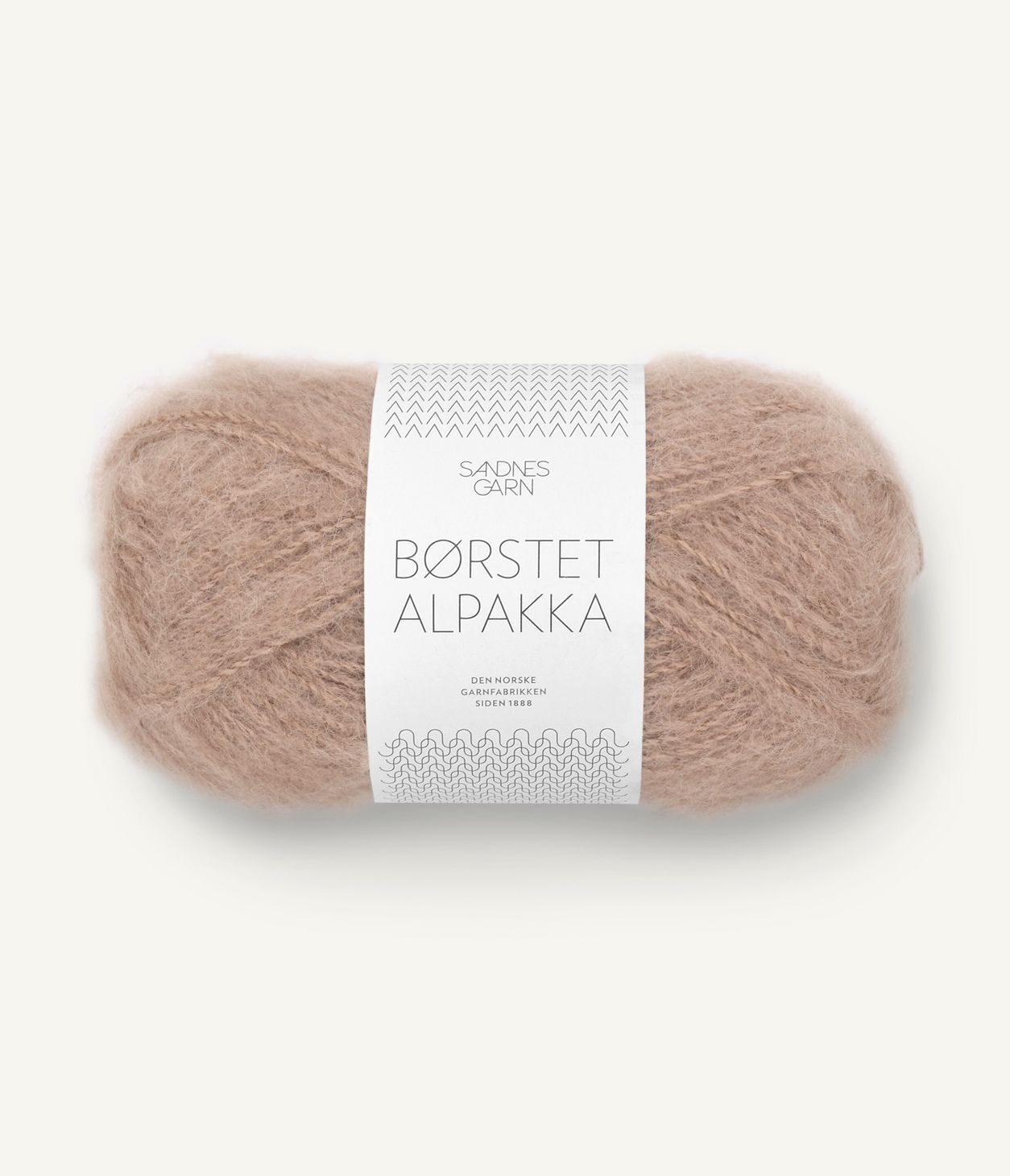 Børstet Alpakka 3040 Caffé Latte
