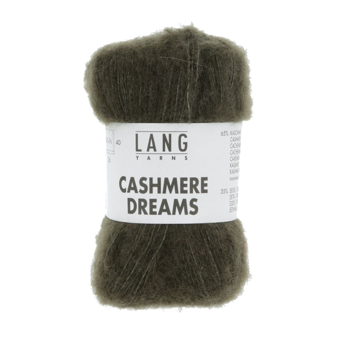 Cashmere Dreams Mørk Oliven