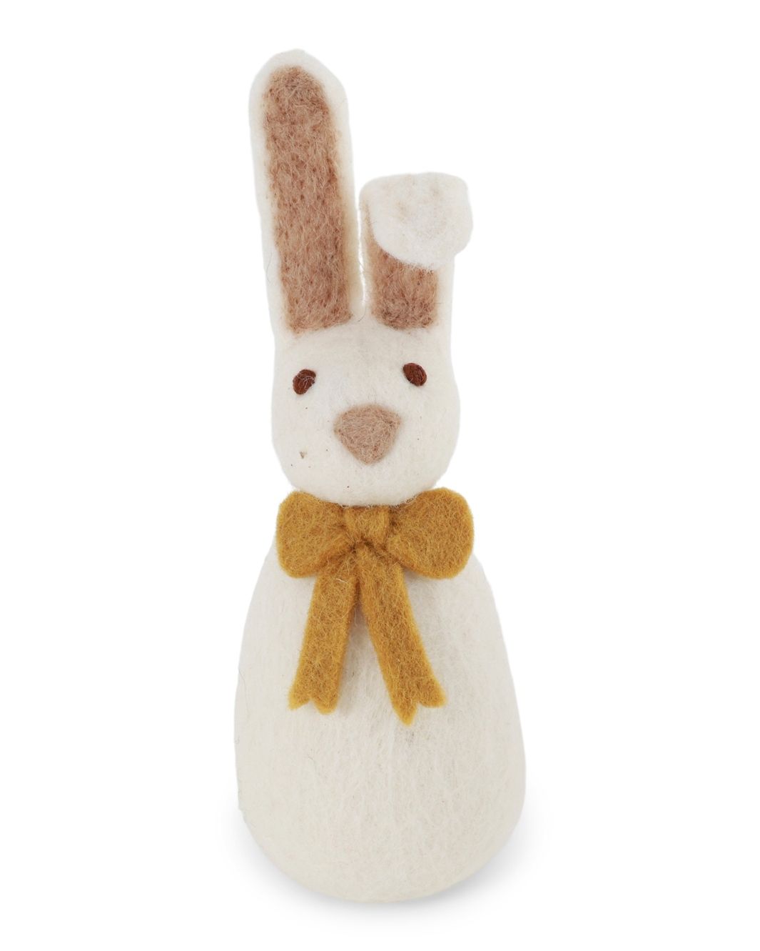 Big Bunny w/bow White Big Bunny w/bow White