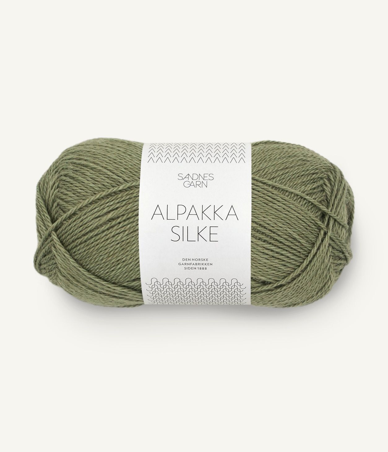 Alpakka Silke 9062 Olivengrønn