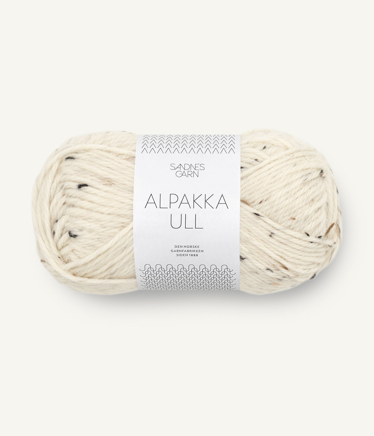 Alpakka Ull 2523 Natur Tweed