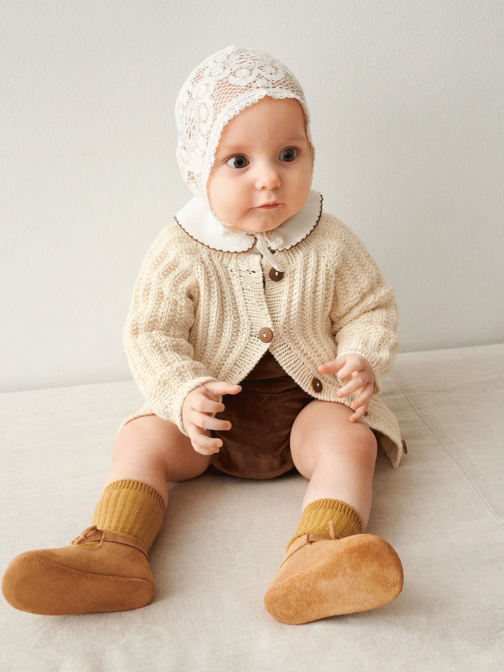 2505 Sommerstrikk 06 Ellis Cardigan Baby