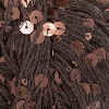 Paljett 3086 Espresso sparkle