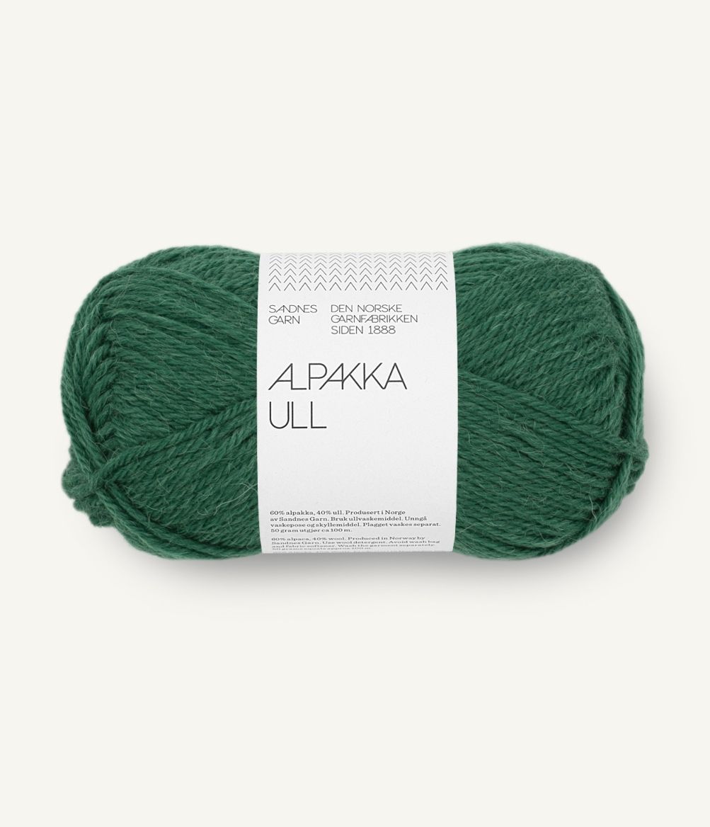 Alpakka Ull 7772 Rain Forest