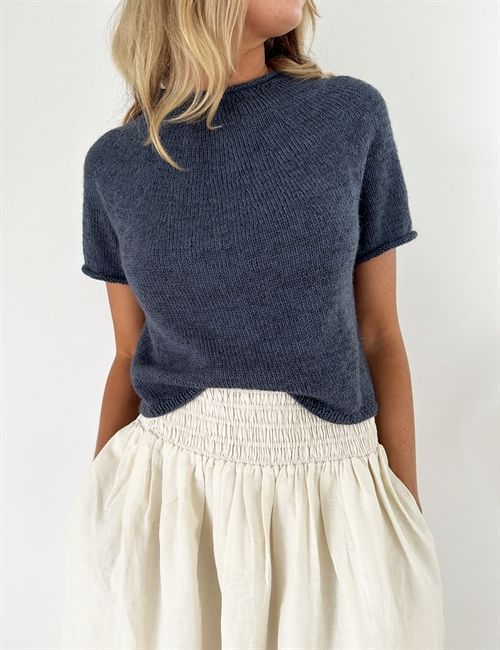 Le Knit Plain Yoke Tee 22