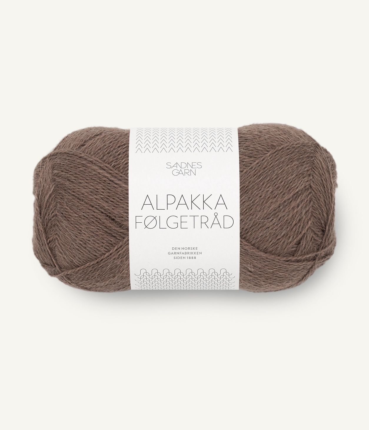 Alpakka Følgetråd 3161 Eikenøtt