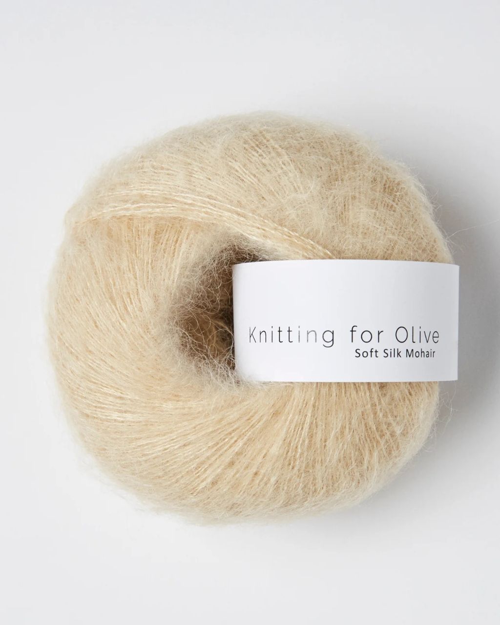 Knitting for Olive Soft Silk Mohair Hvede /Wheat