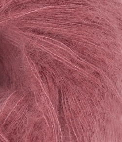 Tynn Silk Mohair 4244 Mørk Gammelrosa