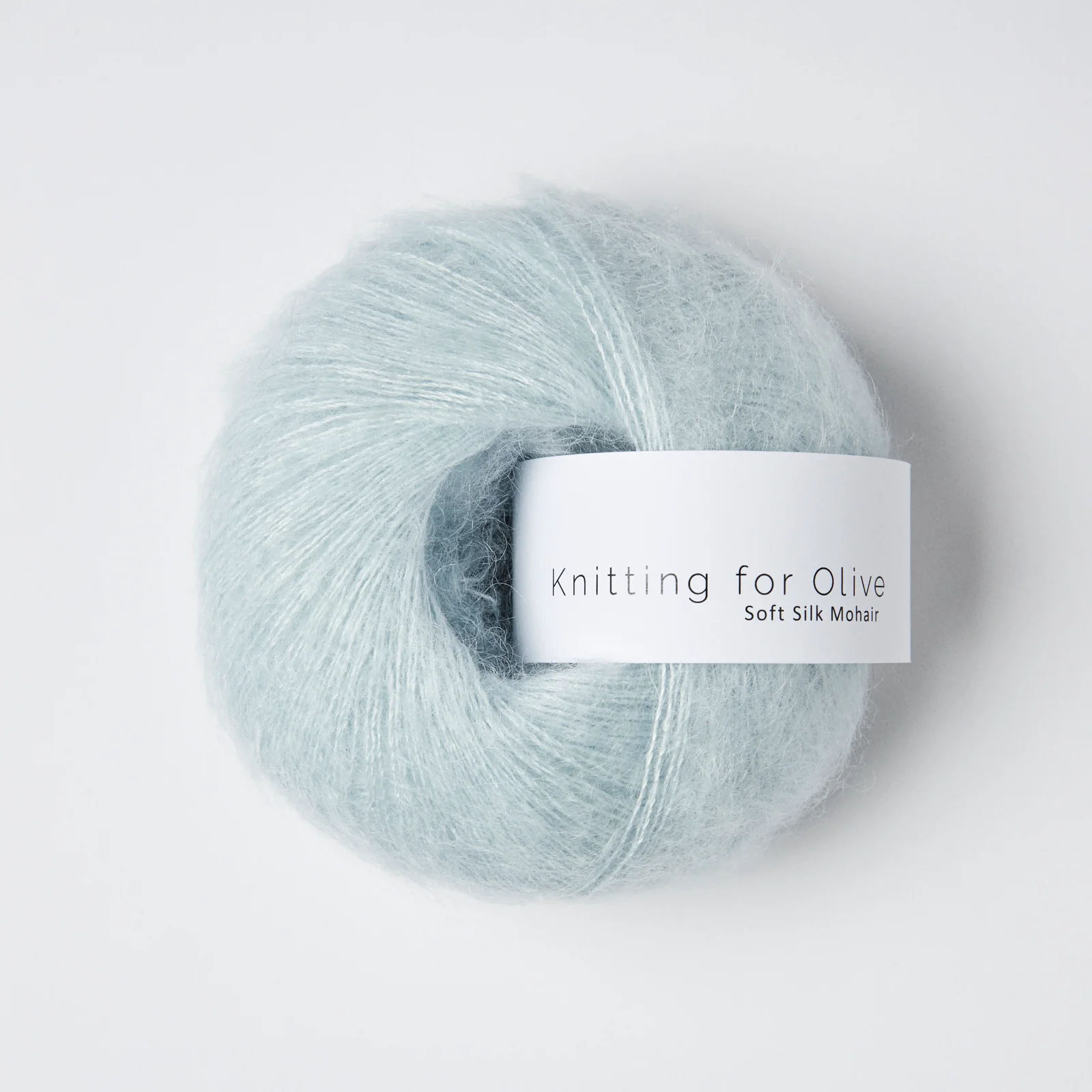 Knitting for Olive Soft Silk Mohair Isblå