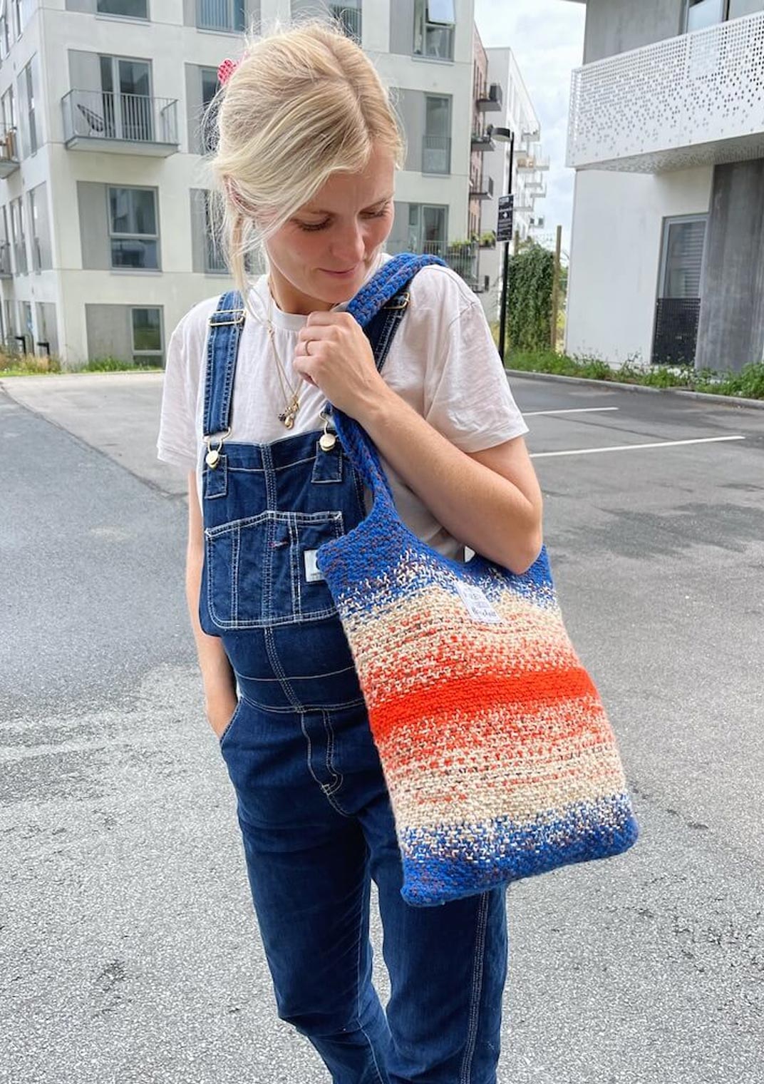 PetiteKnit Technicolor Tote Bag