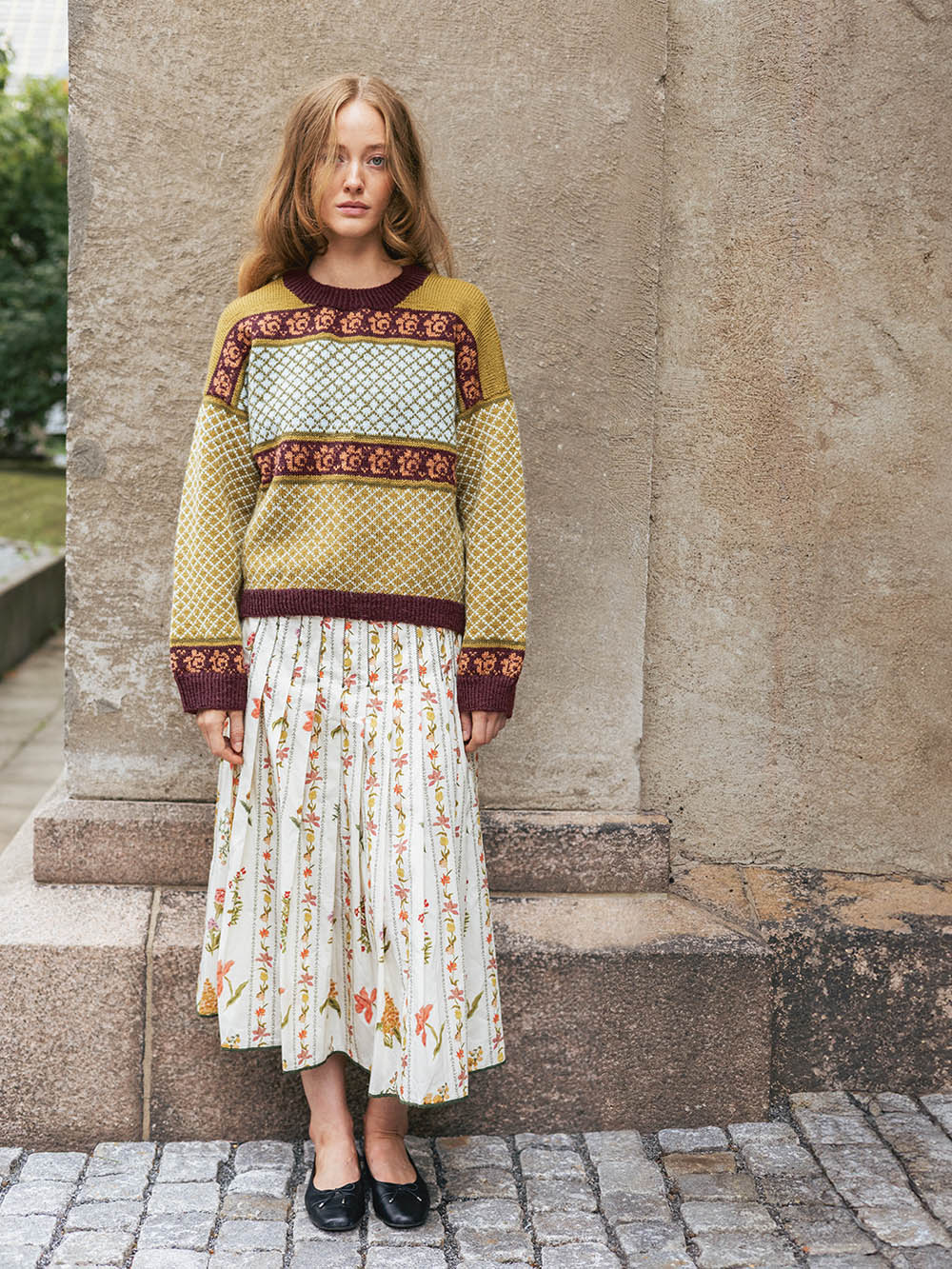 2510 Norske Ikoner Blome Damegenser 1 2510 Norske Ikoner Blome Damegenser 1