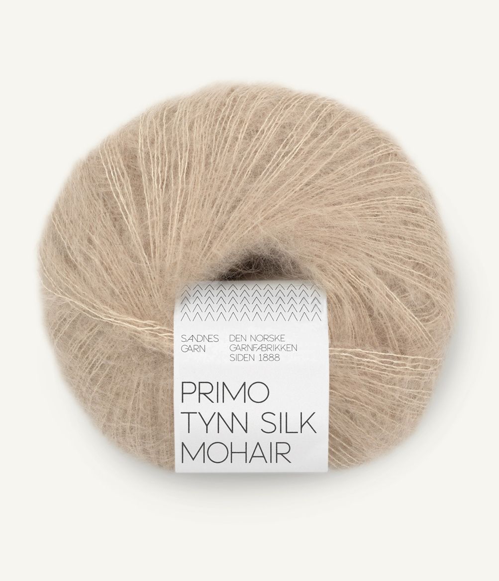 Primo Tynn Silk Mohair 3021 Lys beige Primo Tynn Silk Mohair 3021 Lys beige