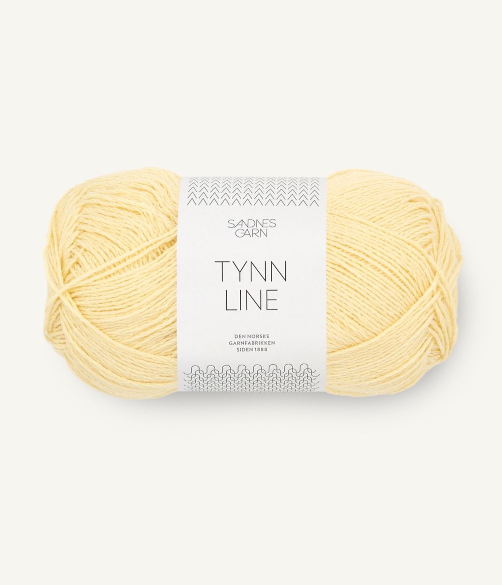 Tynn Line 2112 Lys Gul