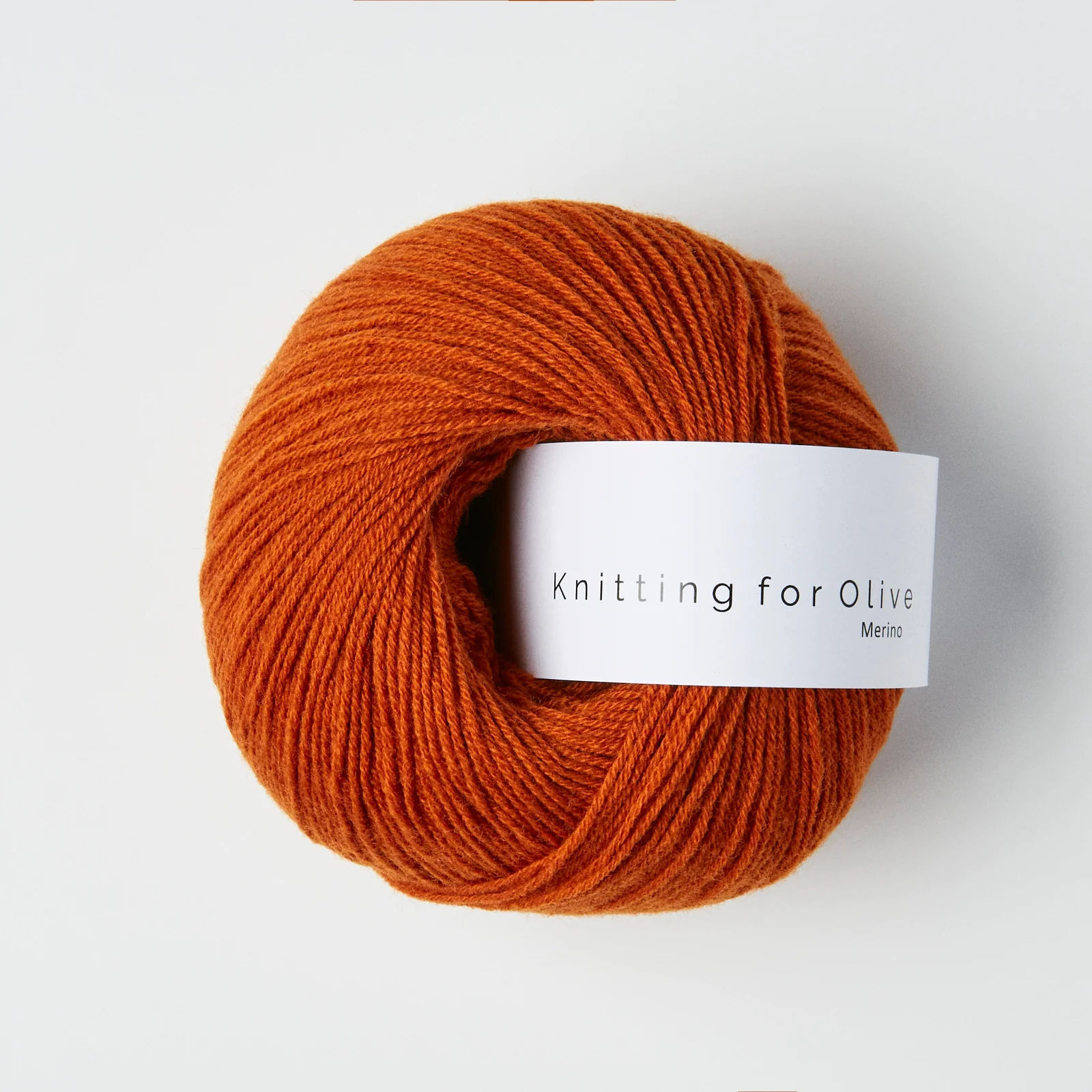 Knitting for Olive Merino Brændt Orange