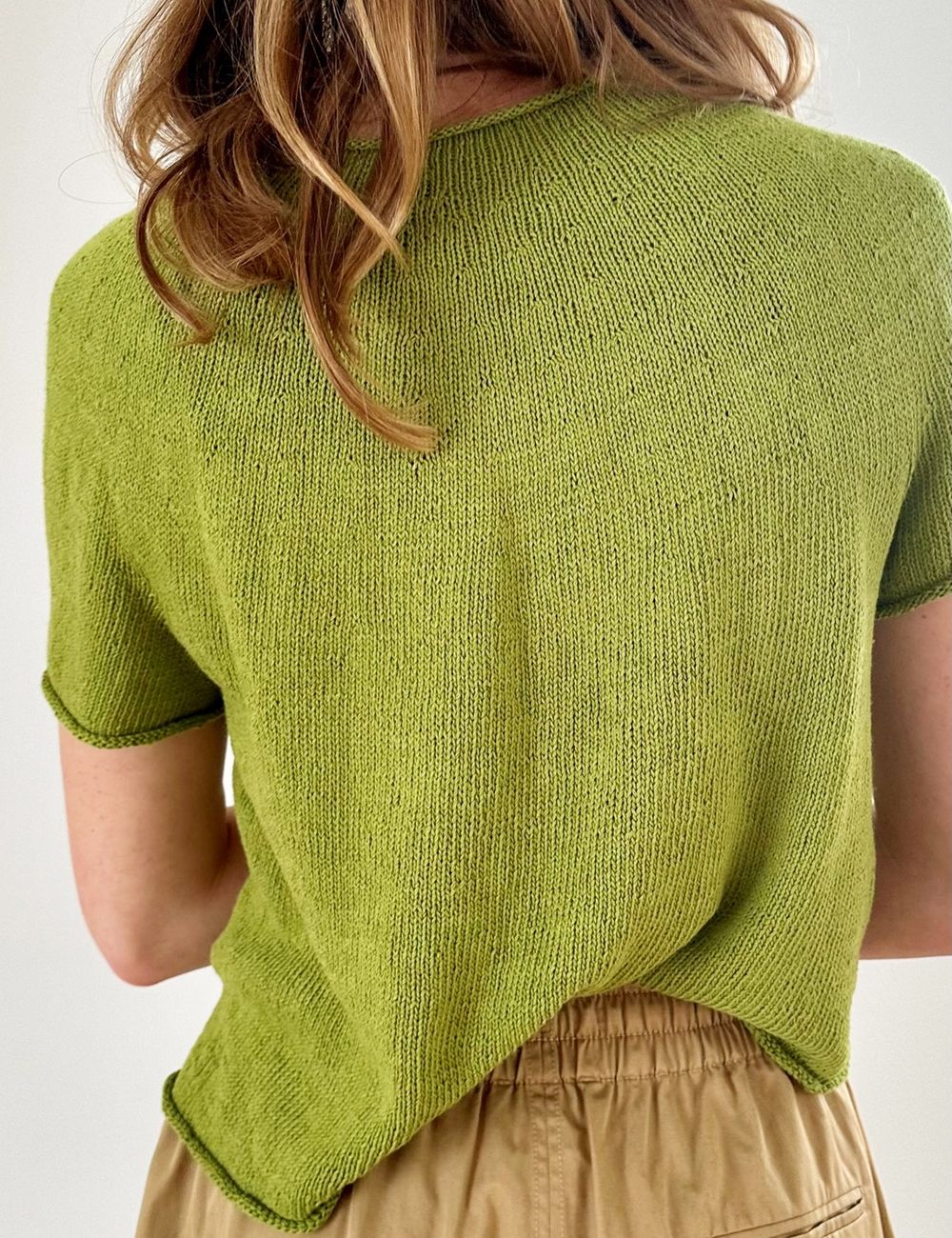 Le Knit Plain Yoke Tee 28