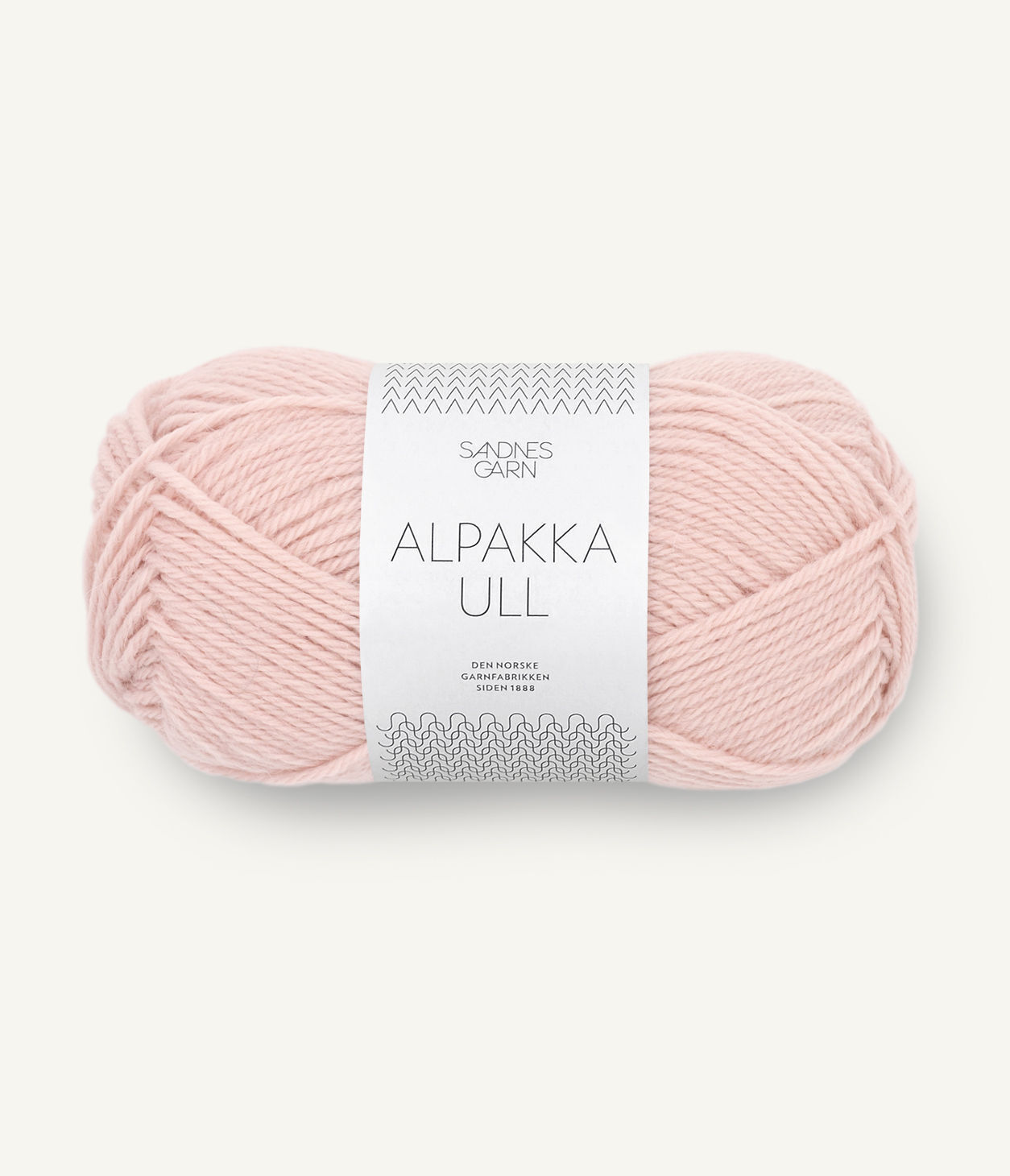 Alpakka Ull 3521 Perlerosa