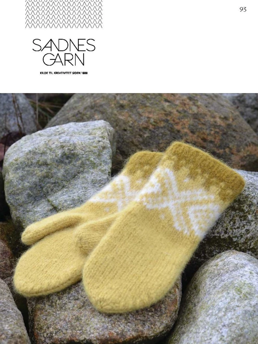 Kits nr 93 Tova Marius Votter - Gratis strikkeoppskrift