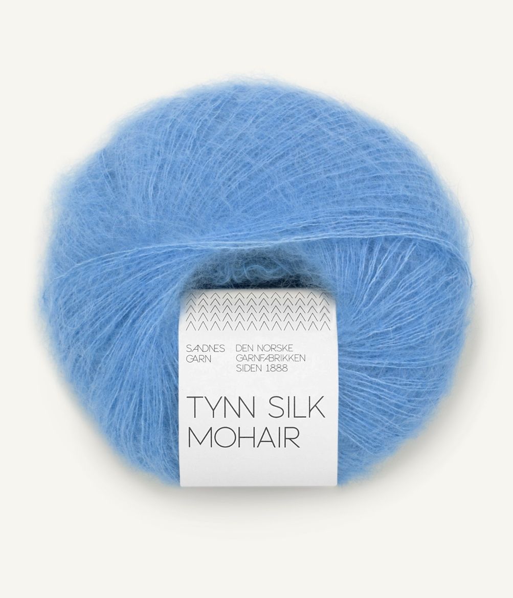 Tynn Silk Mohair 5824 Provence Blue