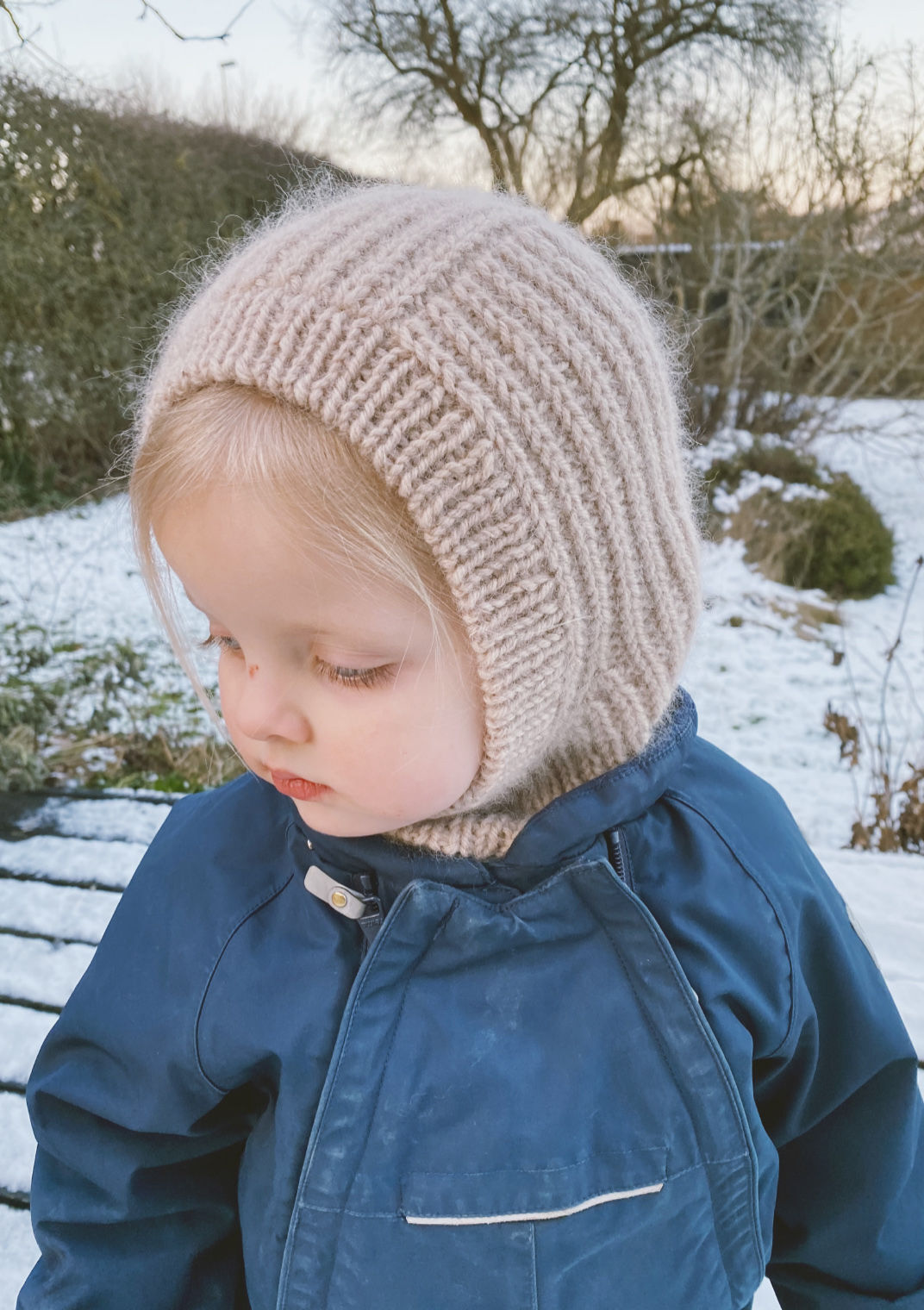 PetiteKnit November Balaclava Mini PetiteKnit November Balaclava Mini