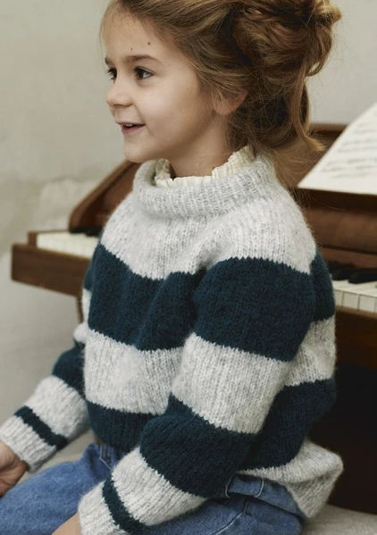 Hverdags Genser - Gratis strikkeoppskrift