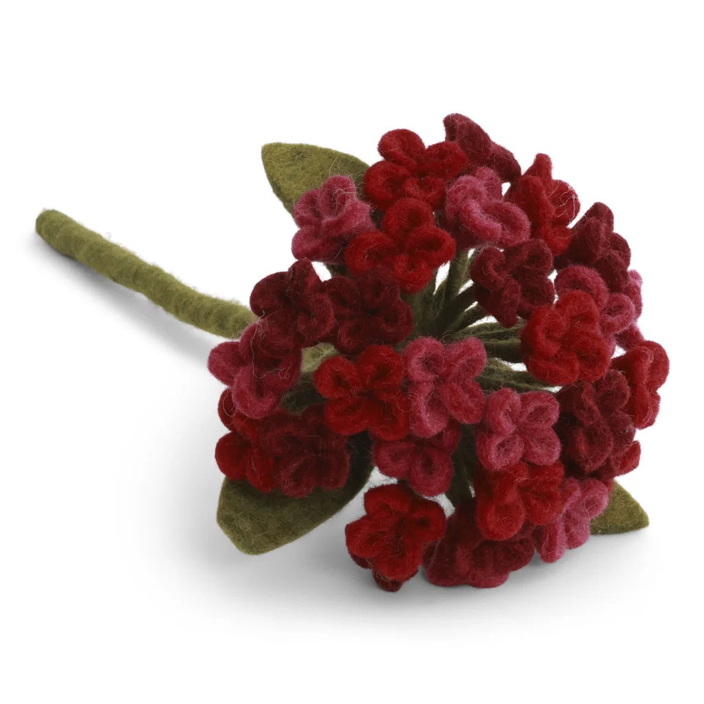 Big Hydrangea - Dark Red Big Hydrangea - Dark Red
