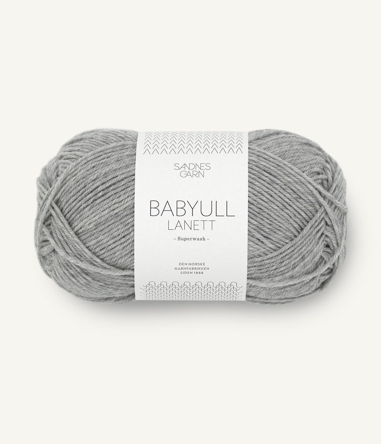 Babyull Lanett 1032 Gråmelert