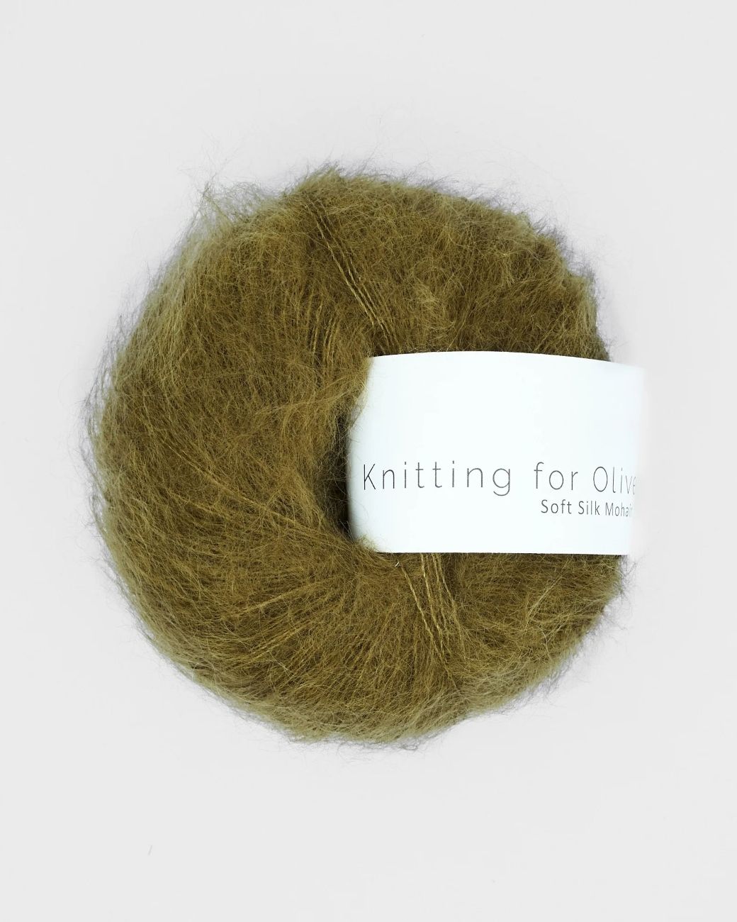 Knitting for Olive Soft Silk Mohair Ocher Green Ocher Knitting for Olive Soft Silk Mohair Ocher Green Ocher