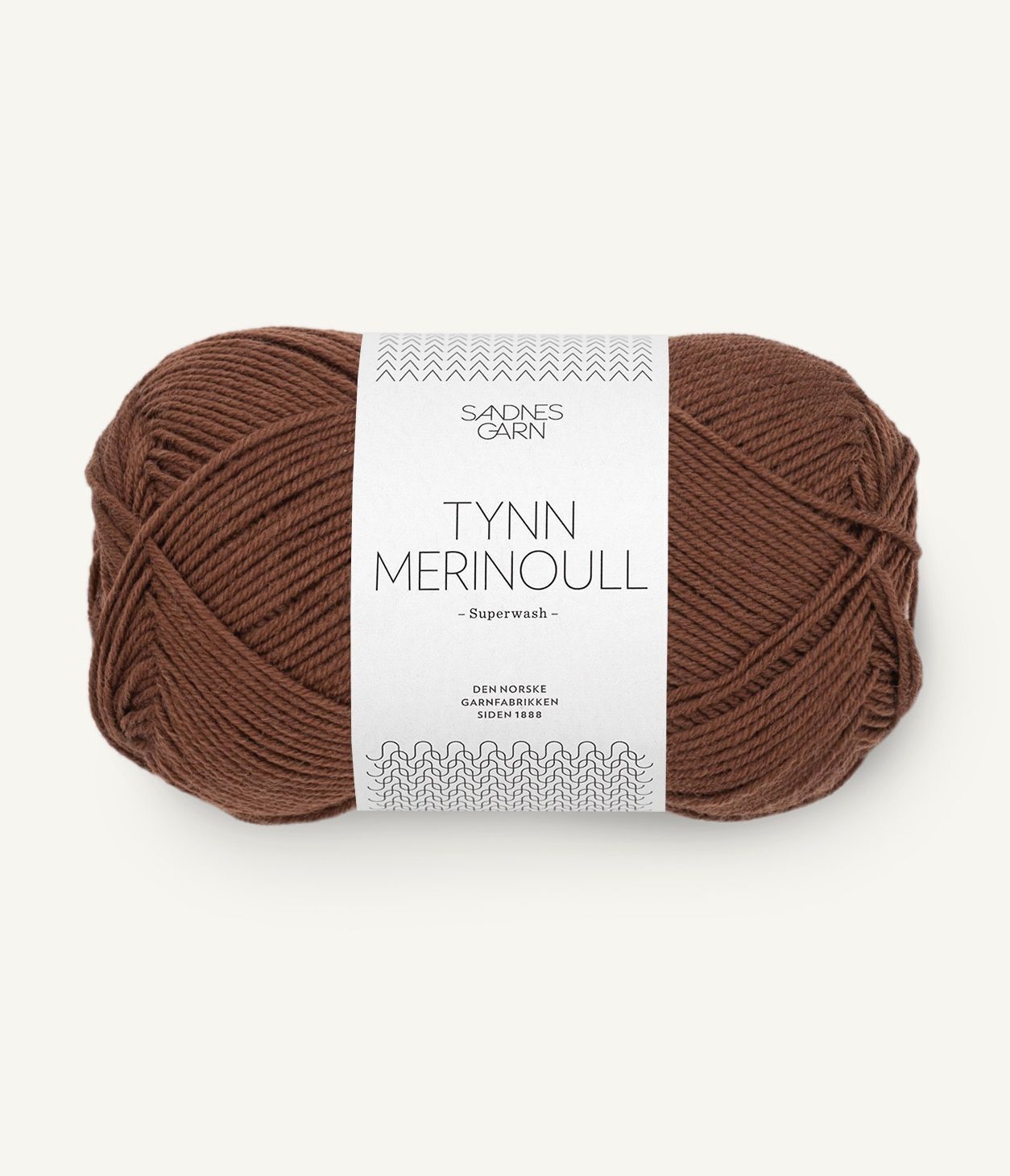 Tynn Merinoull 3073 Sjokolade