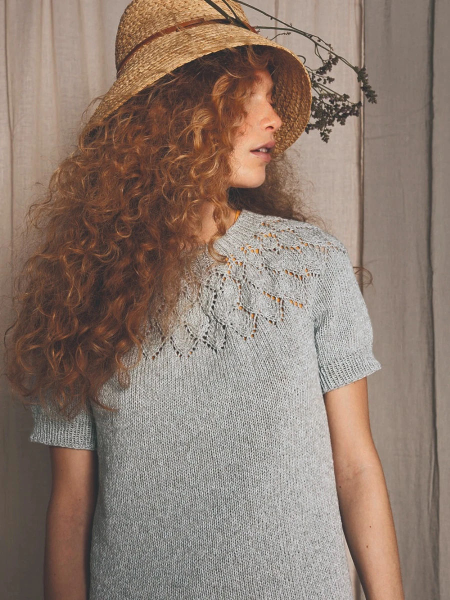 Kongle Topp - Gratis strikkeoppskrift