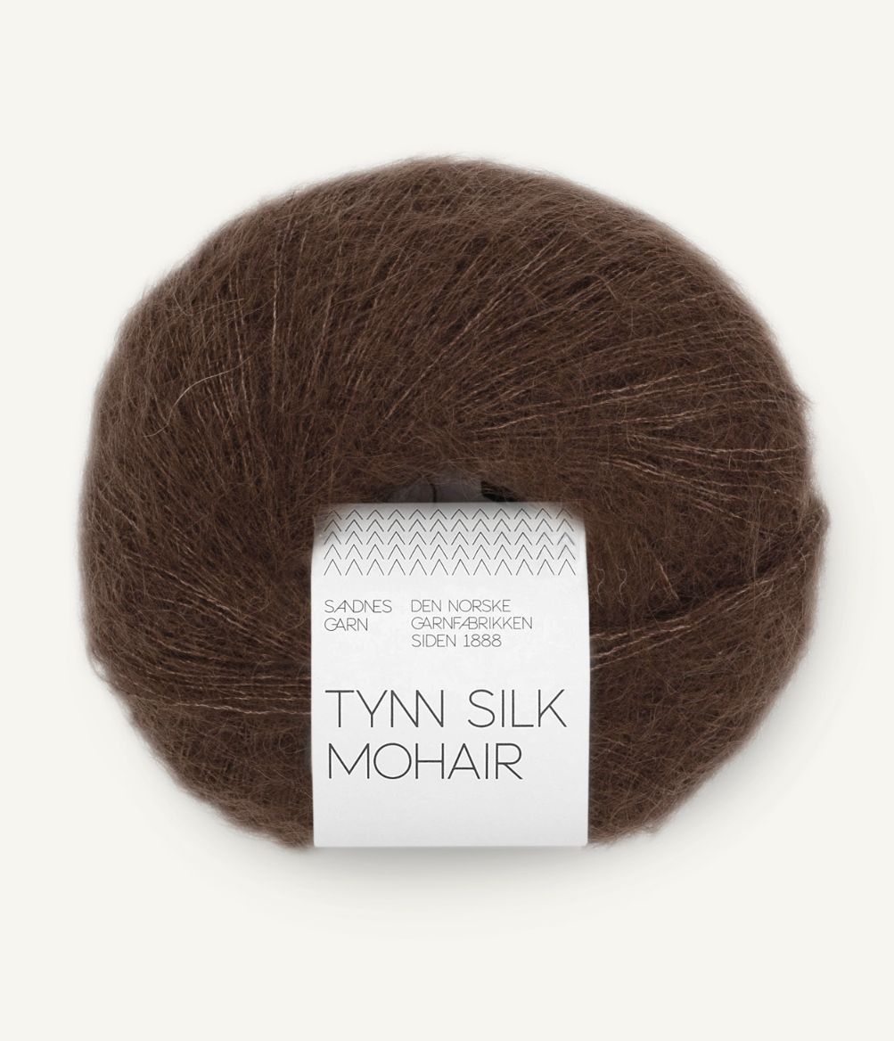Tynn Silk Mohair 3091 Cacao Nibs