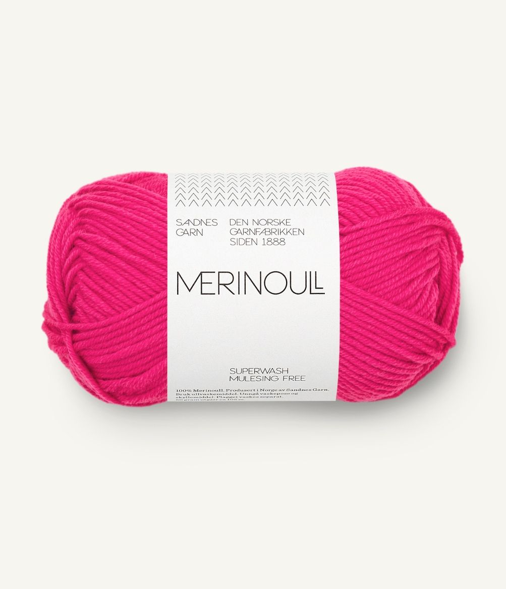 Merinoull 4518 Hot Pink