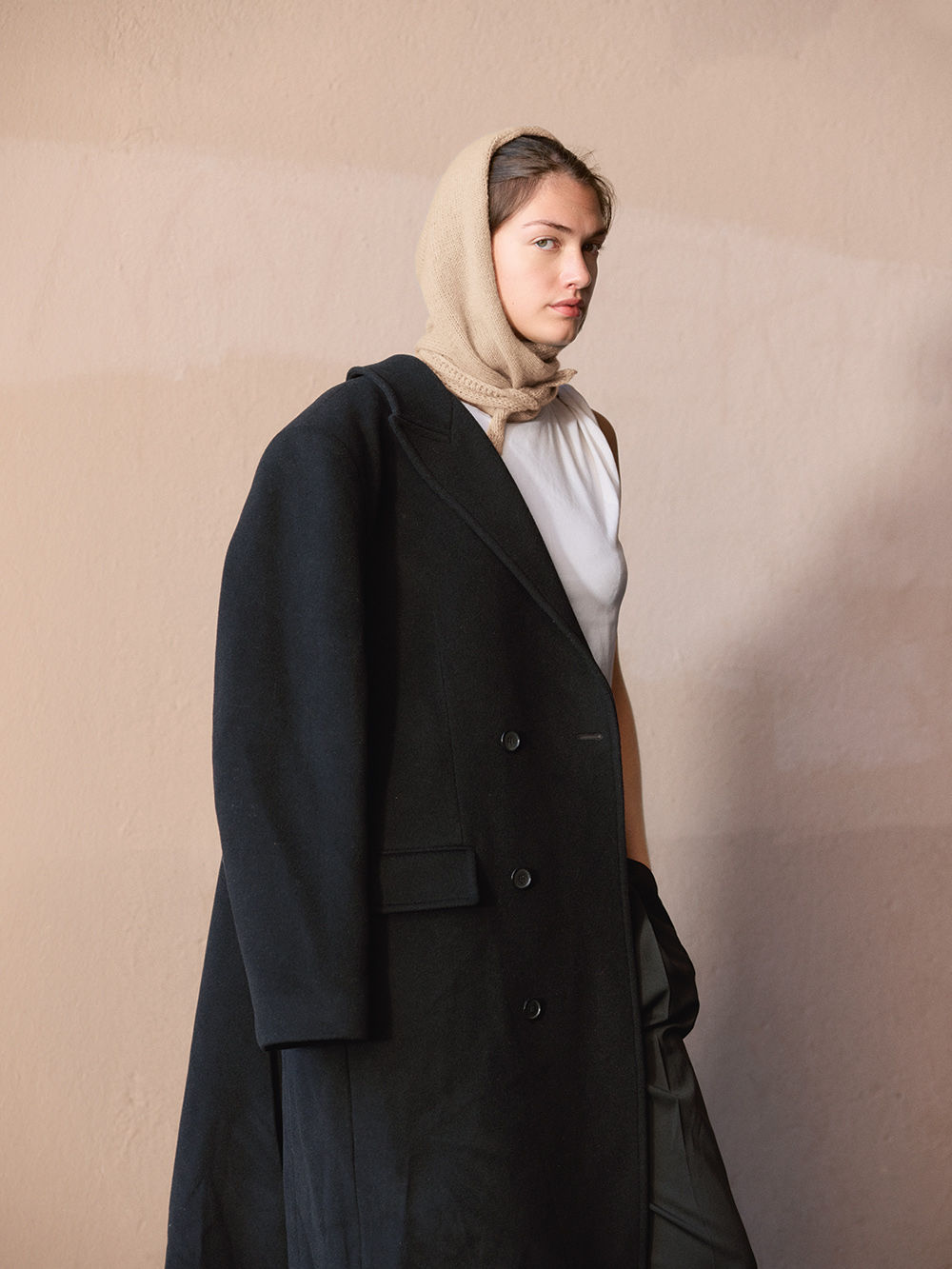 2508 Cashmere 03 Triangle Shawl 2508 Cashmere 03 Triangle Shawl