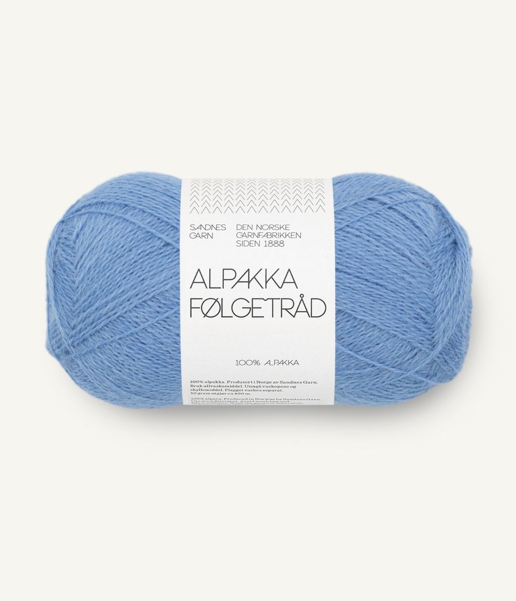 Alpakka Følgetråd 5824 Provence Blue