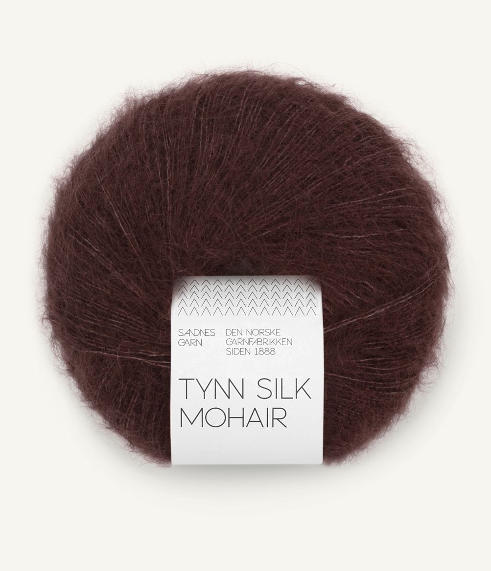 Tynn Silk Mohair 4381 Dark Fudge