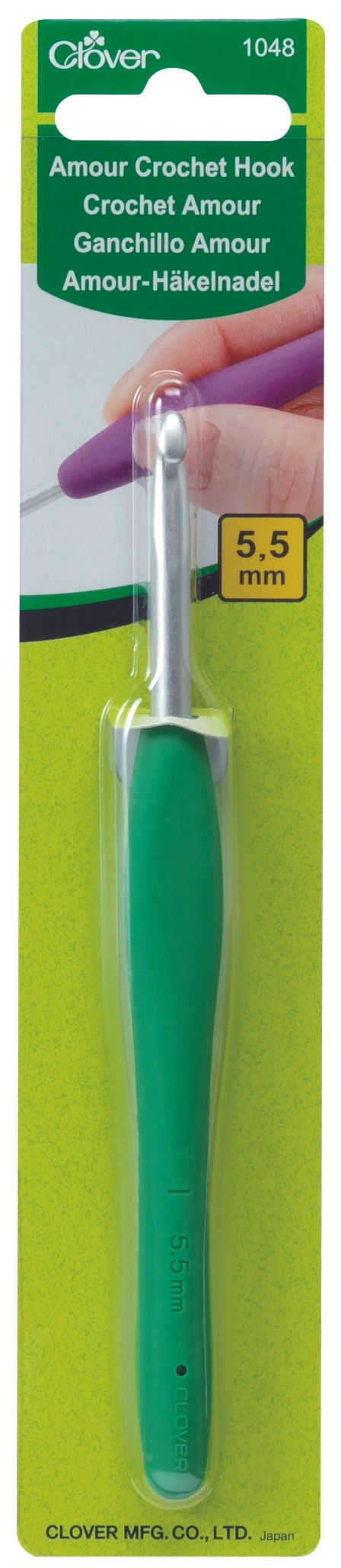 Clover Amour Chrochet Hook 5.5 mm Clover Amour Chrochet Hook 5.5 mm