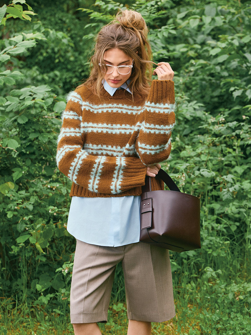2507 DIY 8 Ridge Sweater