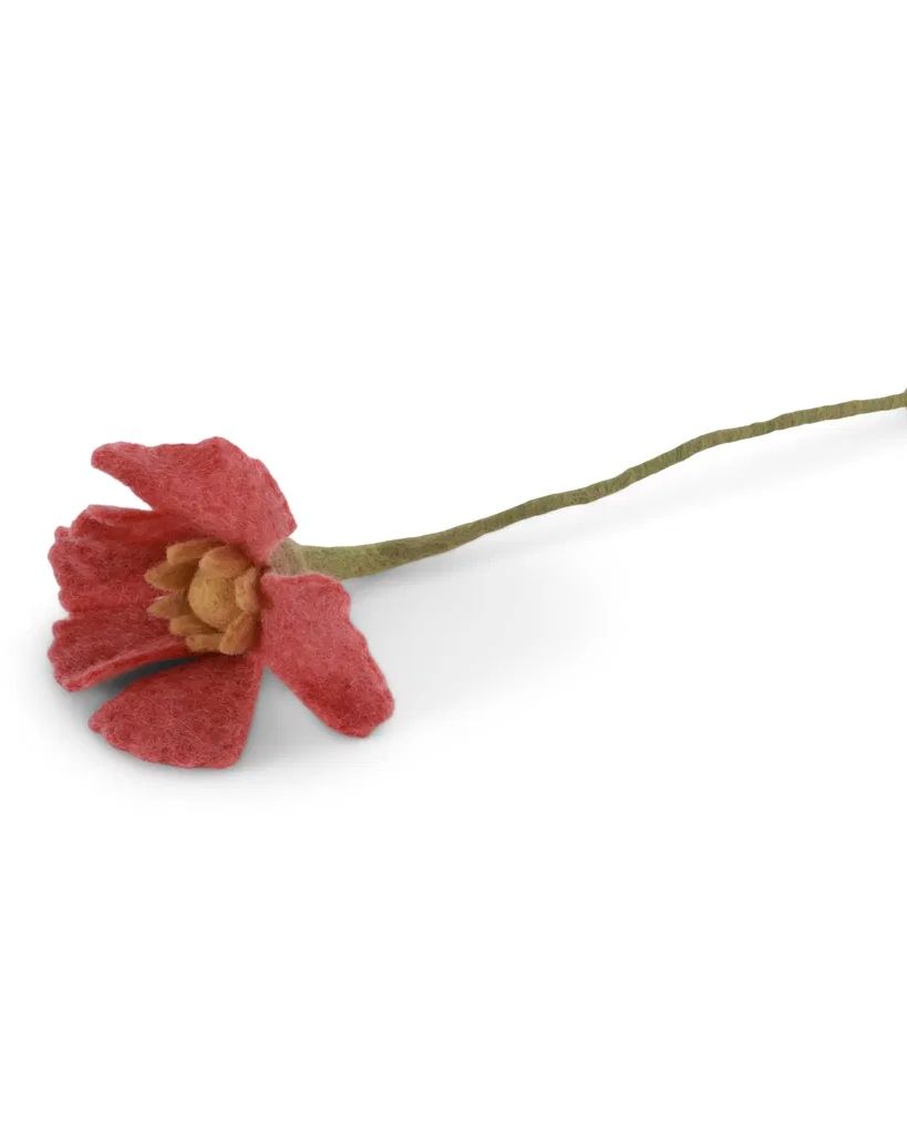 Poppy Flower - Raspberry Poppy Flower - Raspberry