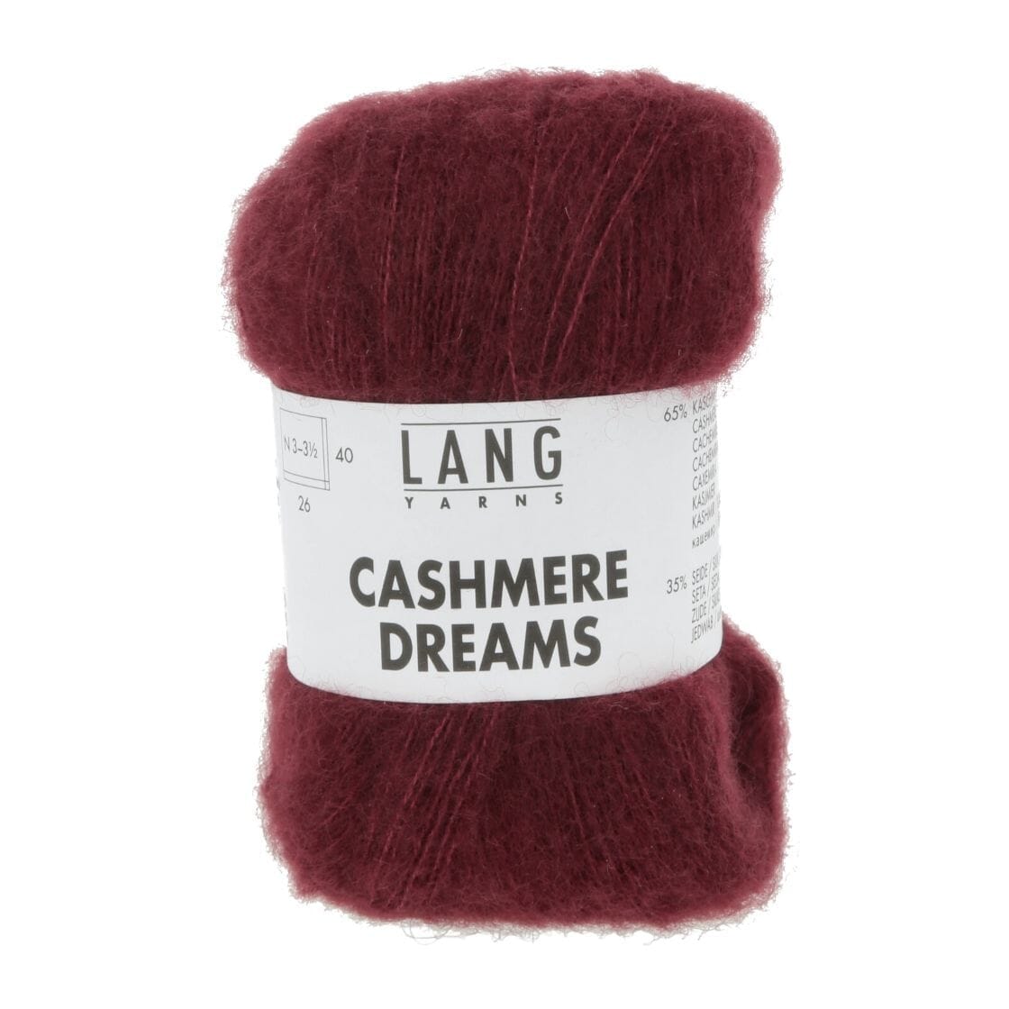 Cashmere Dreams Dyb Rød