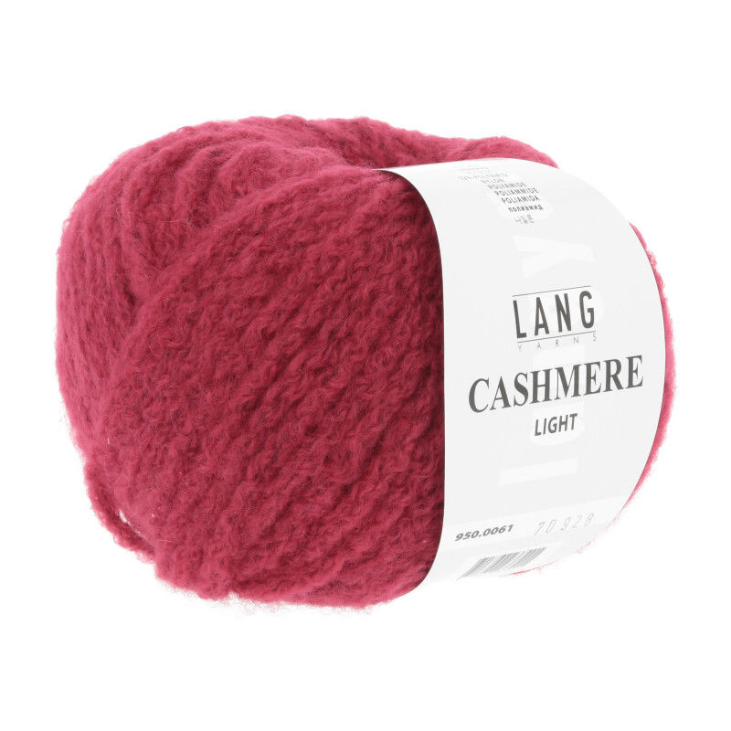 Cashmere Light Rød