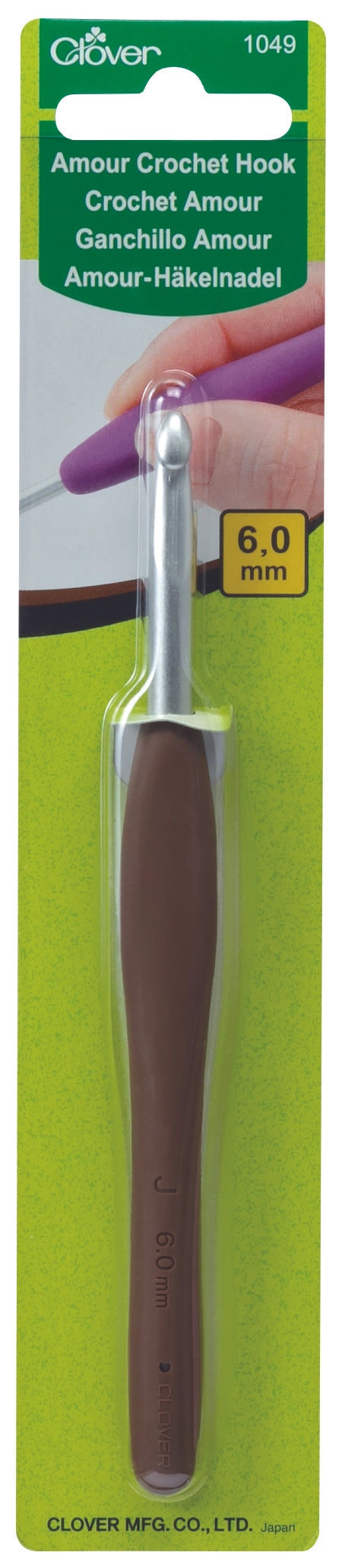 Clover Amour Chrochet Hook 6.0 mm